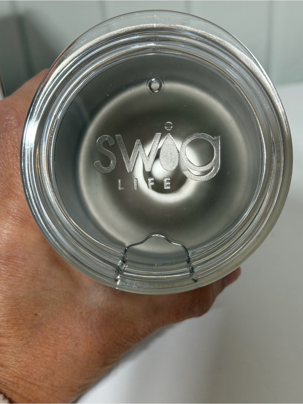 Swig Rose Metallic Insulated Stemless Wine Tumbler - 12 oz - Picture 3 of 6